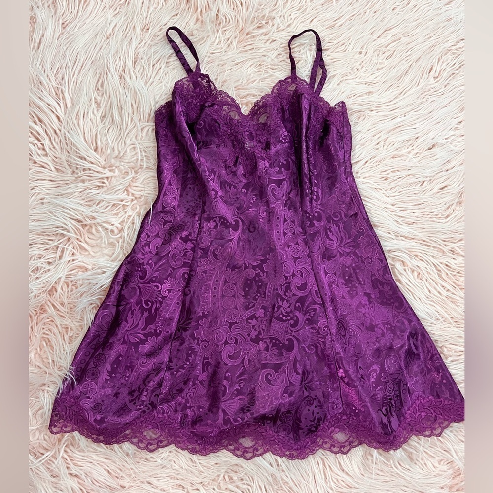 Victoria Secret vintage purple lace lingerie